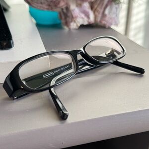 Coach - Vintage Roberta 843 Eyeglasses Frames with Lenses, Teen Black